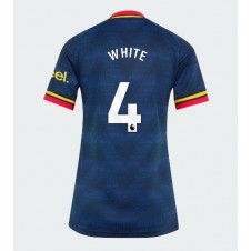 Arsenal Ben White #4 Bortatröja Dam 2026-27 Korta ärmar